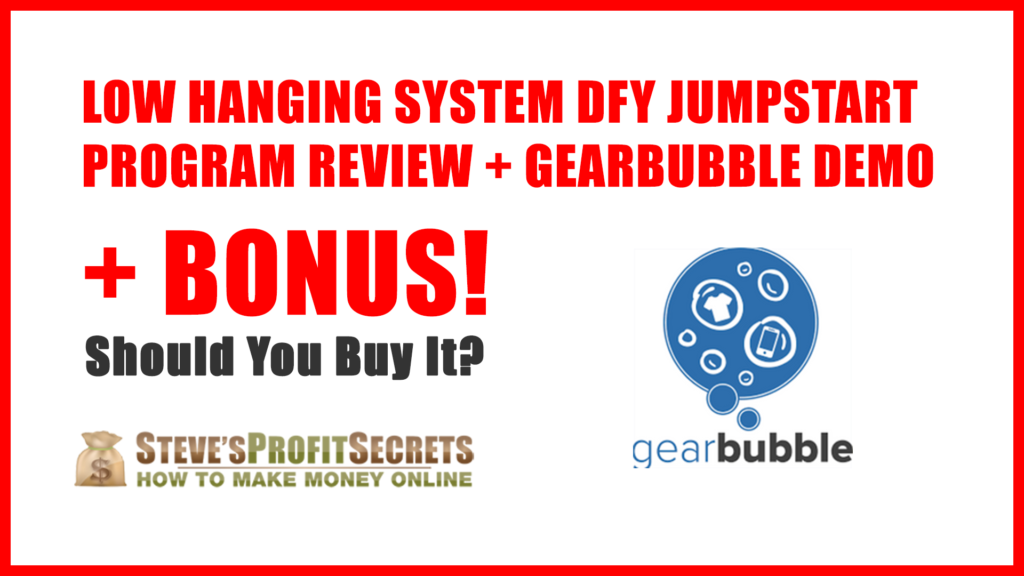 Low Hanging System Jumpstart Program Review